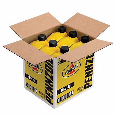 Pennzoil Conventional 10W-40 Motor Oil (1-Quart, Case of 6)