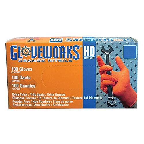 Gloveworks GWON44100 Orange Heavy Duty Gloves