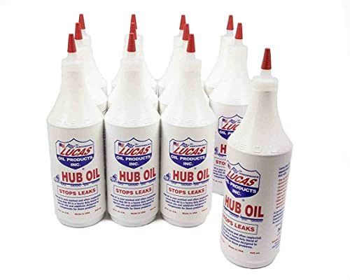 LUCAS 10088-12PK Hub Oil - 32 oz, (Pack of 12)