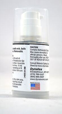 49446 Blue Medium Strength Threadlocker Gel, 35ml Pump Bottle - Ideal for Cup...