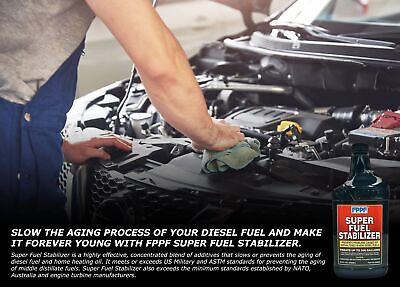 90602 SUPER FUEL STORAGE STABILIZER 32 OZ BOTTLE, TREATS 500 GALLONS OF DIESE...