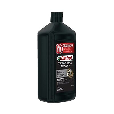 Castrol 6818 Transmax Mercon V ATF, 1 Quart, Pack of 6