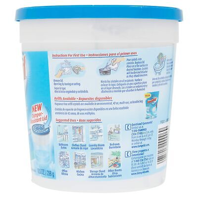 Damp Rid Moisture Absorber DampRid Refillable Moisture Absorber, Fragrance Fr...