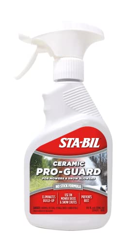 STA-BIL Ceramic Pro Guard Ceramic Protection for Lawn Mowers and Snowblowers Non-Stick Formula 10oz Packaging May Vary