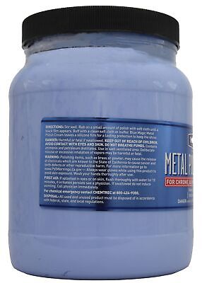 Blue Magic 550 Metal Polish Cream, 72.oz