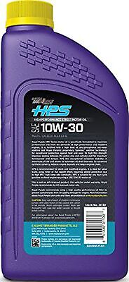 Royal Purple (36130-6PK HPS 10W-30 Synthetic Motor Oil with Synerlec Additive...