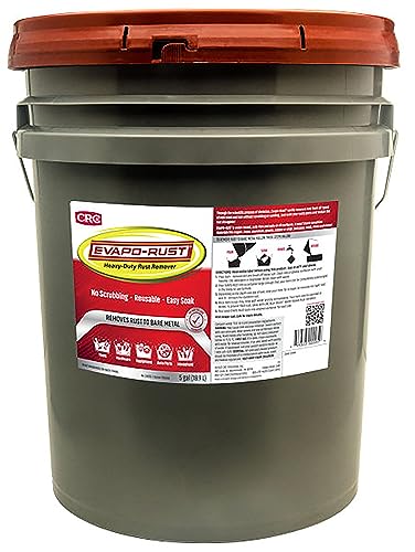 Evapo-Rust The Original Super Safe Rust Remover, Water-based, Non-Toxic, Biodegradable, 5 Gallons