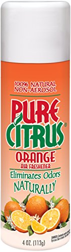 Pure Citrus Orange NA228 All-Natural Non-Aerosol Odor Eliminator (Pack of 1), 4. Fluid_Ounces