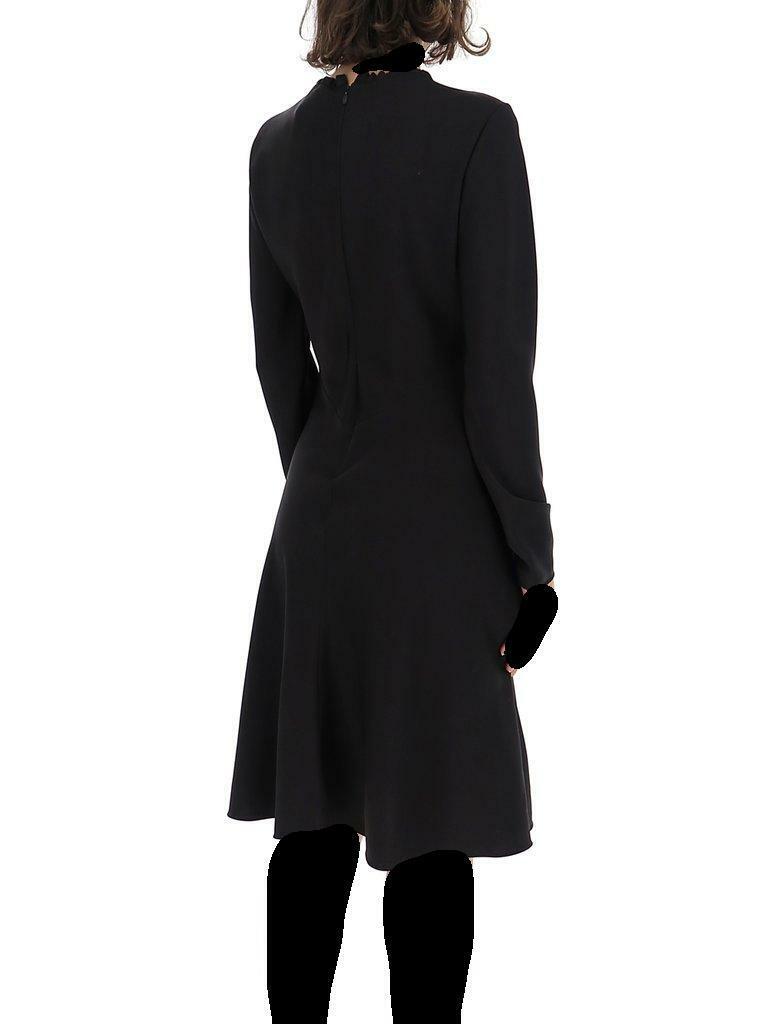 Chloé Knot Detail Midi Dress Black Size 40