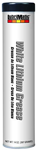 LubriMatic 11354 White Lithium Grease - 14 Ounce Cartridge