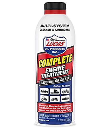 Lucas Oil 10016 Complete Engine Treatment - 16 Ounce