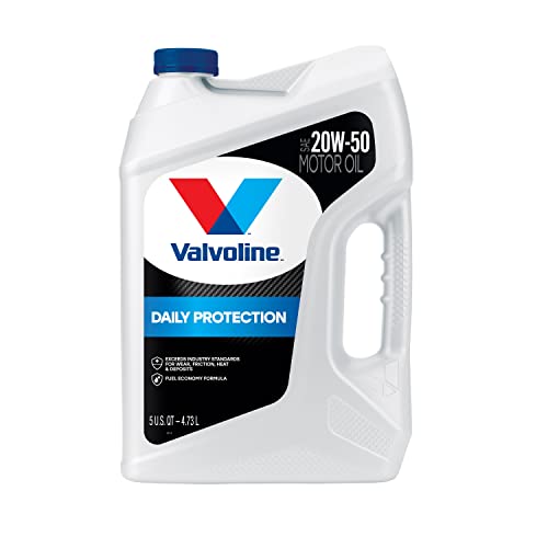 Valvoline Daily Protection SAE 20W-50 Conventional Motor Oil 5 QT