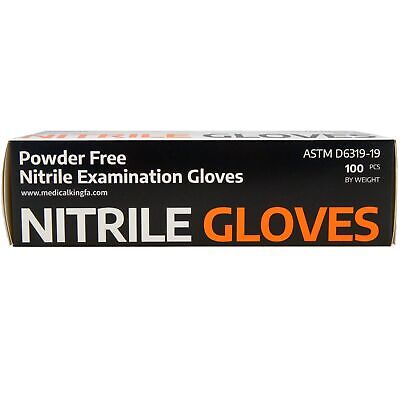 KINGFA Nitrile Medical Exam Gloves - 510(k), Powder Free, Latex Free, 4 mil T...
