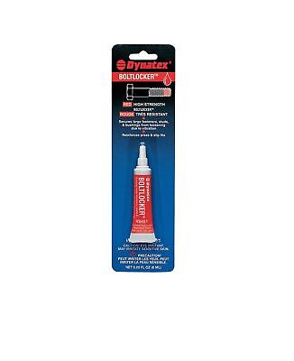 49451 Red High Strength Threadlocker, 6ml - Industrial Grade Lock Tight, Idea...