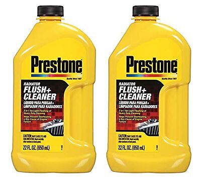 Prestone AS105 Radiator Flush and Cleaner - 22 oz. - 2 Pack