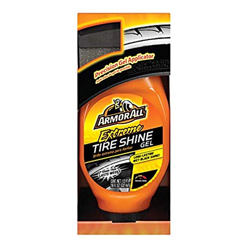 Armor All Extreme Tire Shine Gel by Armor All, Tire Shine for Restoring Color and Tire Protection, 18 Fl Oz