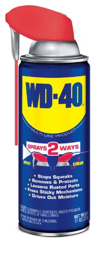 WD-40 110078 Multi-Use Product Spray with Smart Straw, 11-Ounce (Pack of 12)