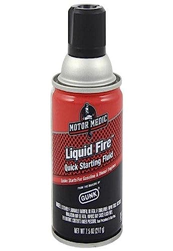 Niteo Motor Medic M3911 Liquid Fire Quick Starting Fluid - 7.5 oz.