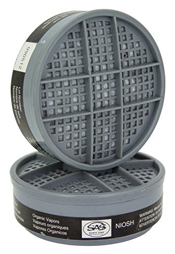 SAS Safety 300-1001 Cartridge - Organic Vapors, BreatheMate (6 Each Per Box/Priced Per Box)