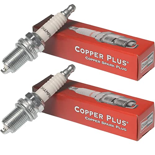 Champion Compatible RC12YC Spark Plugs Replacement for Briggs & Stratton OHV & Selected Kohler CH, CV & SV (2-Pack)