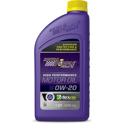 Royal Purple API-Licensed SAE 0W-20 High Performance Synthetic Motor Oil