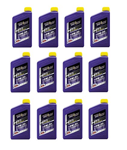 Royal Purple 31530 HPS Street Synthetic Motor Oil 5W30 Case of 12 Quarts