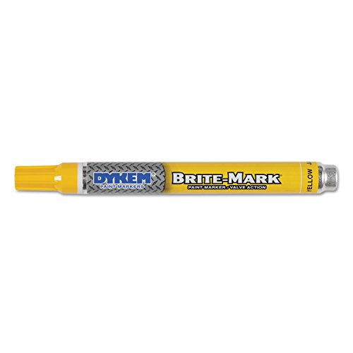 Brite-Mark Medium Tip Paint Marker, Yellow
