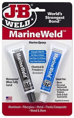 J-B Weld 8272 MarineWeld Marine Epoxy - 2 oz, 2 Sets