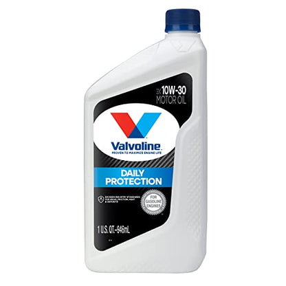 Valvoline Daily Protection SAE 30 Conventional Motor Oil 1 QT