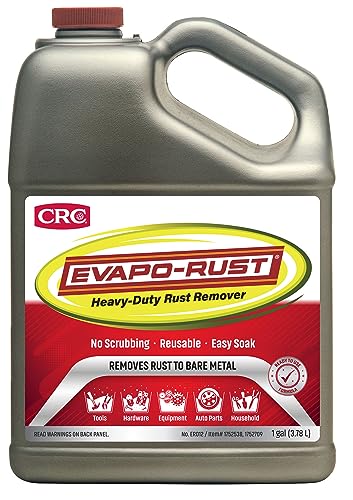 Evapo-Rust ER012 Super Safe  128 oz., Non Toxic Rust Remover for Auto Parts, Hardware, Antiques | Rust Removers and Chemicals