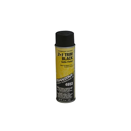 Transtar 4653 Satin Black 2-in-1 Trim Coating - 20 oz.