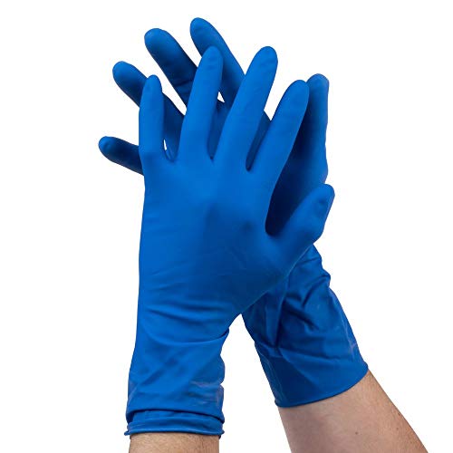 Emerald Total Max High Risk Latex Powder-Free Exam Gloves 15 mil Small, Case (10 BX/CS)