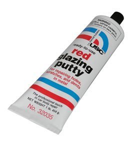 1 lb. Tube USC Red Glazing Putty