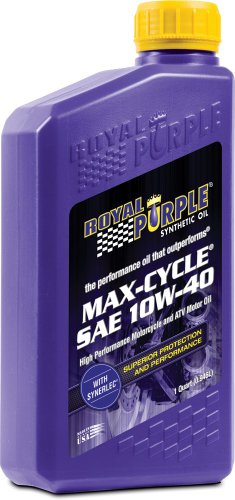 Royal Purple Max Cycle 10W-40 High Performance Synthetic Motorcycle Oil