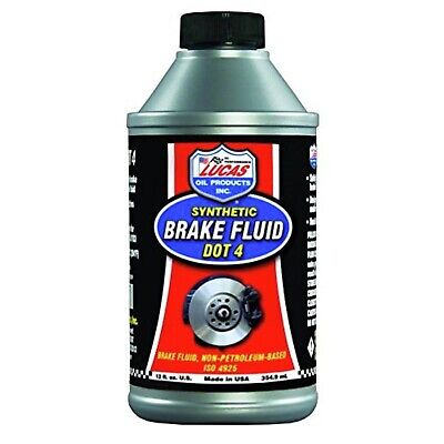 Lucas Oil 10827-12 DOT 4 Brake Fluid, 12 oz, Case of 12