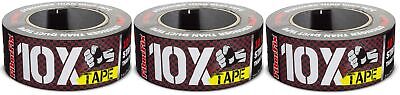 FiberFix 10x Tape 2in x 20yd - 10X Stronger Than Duct Tape - 3 Rolls