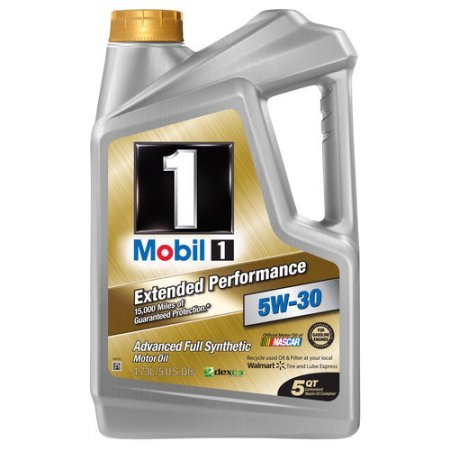 Mobil 1 (120769 High Mileage 5W-30 Motor Oil - 5 Quart