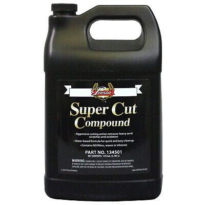 Presta Super Cut Compound - Removes Heavy Sand Scratches and Oxidation for Ve...
