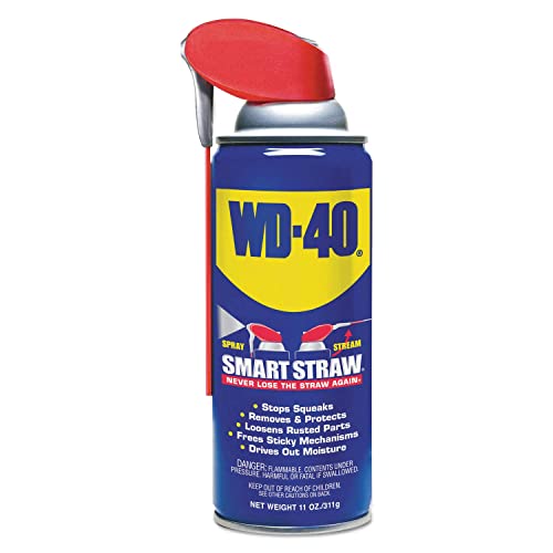 WD-40 Smart Straw Spray Lubricant, 11 oz Aerosol Can