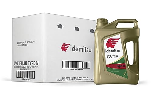 Idemitsu CVT Transmission Fluid Type N (NS-2) - 5qt CVT Fluid NS2 Transmission Oil Tranny Fluid, 4pk