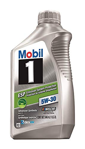 Mobil 1 5W-30 ESP Synthetic Motor Oil, 1 Qt