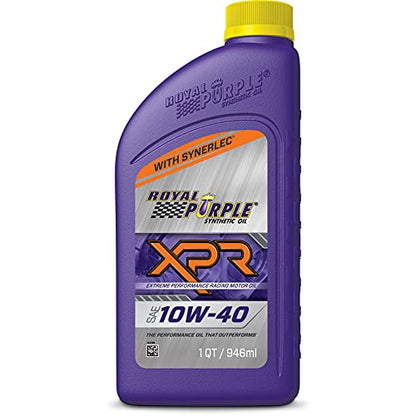 Royal Purple XPR 10W-40 Extreme Performance Synthetic Racing Motor Oil
