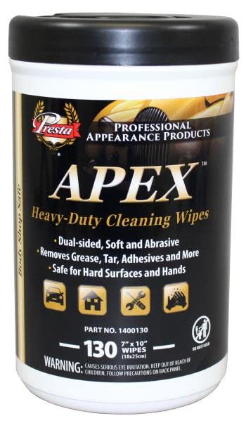 Presta APEX Heavy-Duty Cleaning Wipes 1400130