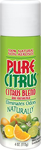 Pure Citrus Orange NA228 All-Natural Non-Aerosol Odor Eliminator (Pack of 1), 4. Fluid_Ounces