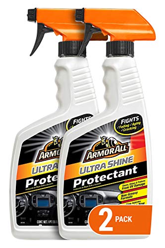 Armor All Car Cleaner and Car Protectant, Spray Bottle Cleaner and Protectant for Cars, Trucks, Motorcycles, 16 Fl Oz Each, 2 Pack