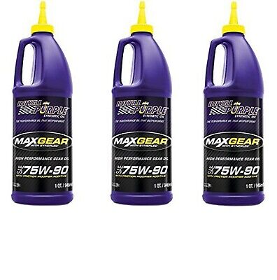 Royal Purple 01300 Max Gear Ultra-Tough High Performance Synthetic Gear Oil 7...