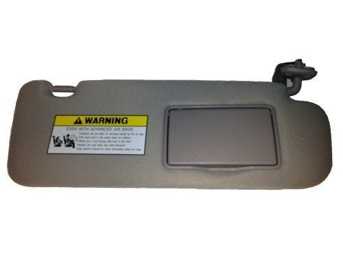 New Genuine 2006-2008 Hyundai Sonata Sun Visor, Passenger Side, Gray w/ Sunroof