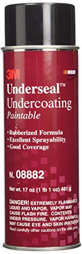 3M Undercoating, 08882, 17 oz (481 g) Net Wt,Red