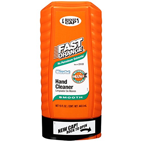 Permatex 23218-4PK Fast Orange Smooth Lotion Hand Cleaner with Pump, 1 Gallon (Pack of 4)