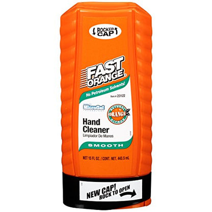 Permatex 23218-4PK Fast Orange Smooth Lotion Hand Cleaner with Pump, 1 Gallon (Pack of 4)